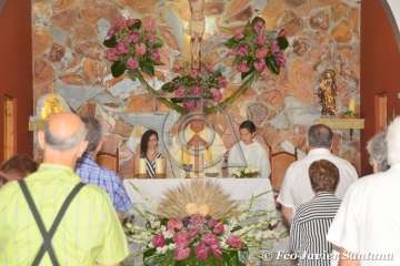 La Breña procesiona a sus patronos con la polémica de la gala Drag Queen aún latente (Foto Francisco Javier Santana)